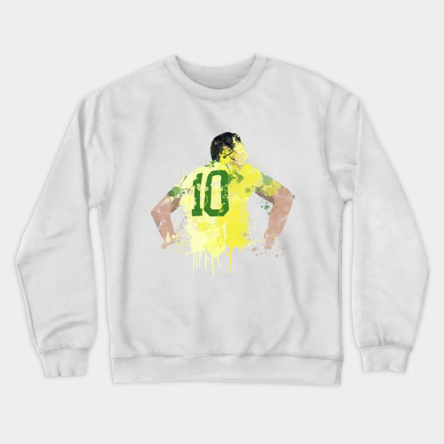 Pele - Brazil Legend Crewneck Sweatshirt by FootballArcade